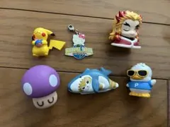 ピカチュウ　キャラクター フィギュア・キーホルダーセット