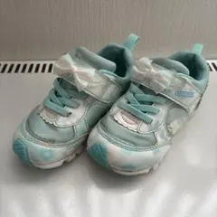 ムーンスター　Luvrush スニーカー リボン付き　16cm 16.0EE