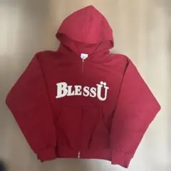 bless uダブルジップジップパーカー blessu ブレスユー、値下げ対応可