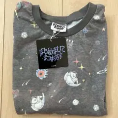 新品 はじめましてまつおです 宇宙柄 半袖Tシャツ 140