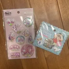 オイスターウォーターシール　クレヨンしんちゃん おはじきシール　シールまとめ売り