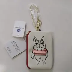 Paquet du Cadeau 小銭入れ&定期入れ　フレンチブルドッグ 未使用
