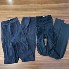 《2枚セット》RIZAP ライザップ　着圧レギンス　ブラック　Mサイズ
