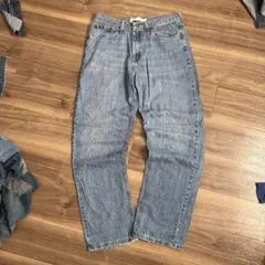 c*9様 Lee リー　ストレートデニム　W32 L32 メキシコ製　古着