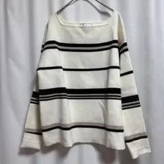 【新品未使用品】ロペピクニック ニット 長袖 セーター トップス ボートネック