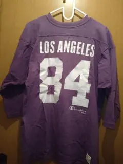 Champion 70's バータグ フットボールTシャツ Lサイズ週末限定値下