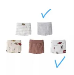 車柄　ボクサーパンツ　2枚セット　ZARA