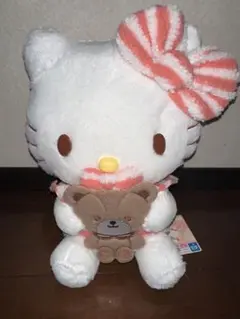 ハローキティ タイニーチャム ふわふわパジャマBIGぬいぐるみ