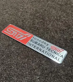 スバル SUBARU sti メタルエンブレム メタルステッカー WRX