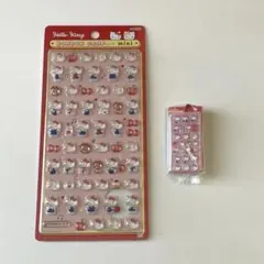 【正規品】キティちゃん　ボンボンドロップミニ　ボンドロチャーム　2点セット