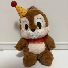 チップとデール　お祝いチップ ディズニーぬいぐるみ　BIG チップ