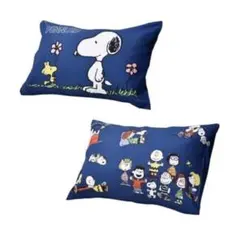 【新品】PEANUTS スヌーピー ピローケース 枕カバー65×45cm