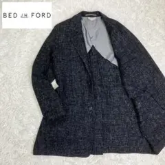 BED J.W. FORDベッドフォード　ミックスウールチェスターコート　M BED J.W. FORDベッドフォード ミックスウールチェスターコート M