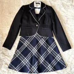 ヒロミチ ナカノ キッズフォーマル 160 ワンピース セットアップ ネイビー