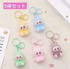 LABUBU ラブブ キーホルダー5体セット