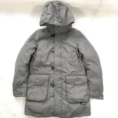 ザロフトラボ×ナンガ ダウンジャケット 1サイズ S相当 モスグリーン フード付