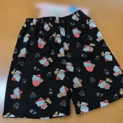 ハローキティ ハーフパンツ 130cm サンリオ キティちゃん　3分丈ステテコ