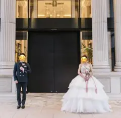 【最終お値下げ】ウェディングドレス　ドレス　プリンセス　花嫁