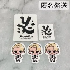 SnowMan スノーマン　ラウール　スノラボ　すのチル　シール　ステッカー