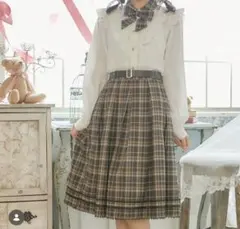 axes femme POETIQUE ベスト、ブラウス、スカート3点セット