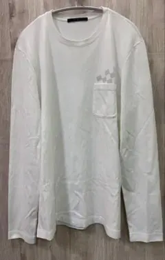 【美品】ヴィトン ダミエ ロンT XL 白 カットソーのサムネイル