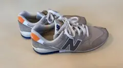 New Balance スニーカー CM996 グレー オレンジのサムネイル
