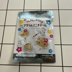 日焼けハローキティ　アクリルチャーム