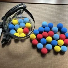 SA gear ミニカラーボール 4色入り 収納バッグ付き