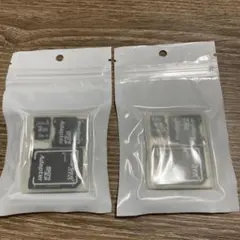 低容量MicroSDカード　128MB 2個