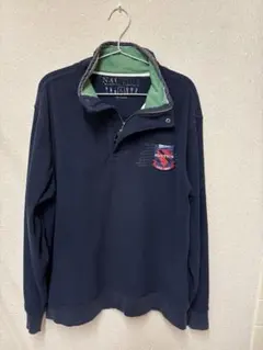 NAUTICA ネイビー ハーフジップ トレーナーのサムネイル