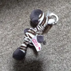 nici シマウマ ゼブラ キーホルダー