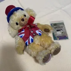 メリーソート・テディベア・英国製・限定No.有り・元箱・内袋・説明書・証明タグ付 MERRYTHOUGHT テディベア メリーソート 95th アニバーサリーベア