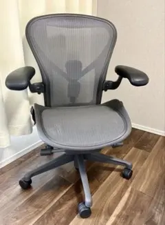 超美品】2026年購入 Herman Miller アーロンチェア Cサイズ - メルカリ