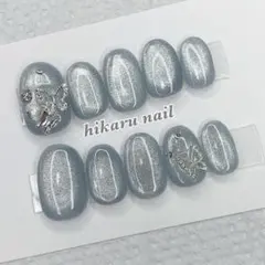ネイルチップオーダー☆量産型地雷韓国ガーリー清楚系ウェディングマグネット
