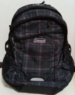 Coleman チェック柄リュック