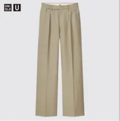 UNIQLO U ウールブレンドタックパンツ 64