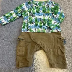 RAG MART ベビー ロンパース カバーオール