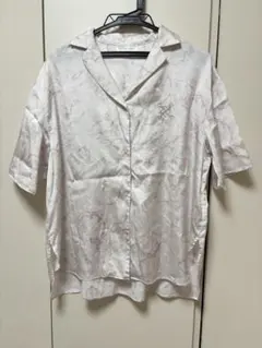 スナイデルホーム　サテンシャツ　パジャマ　ルームウェア