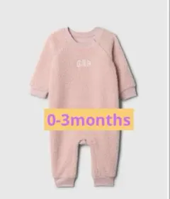 GAPロゴ ボア ボディオール (ベビー) 0-3months