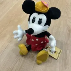 ミニーマウス ぬいぐるみ　レトロぬいぐるみ