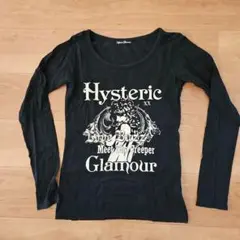 Hysteric Glamour ロングスリーブ Tシャツ ブラック