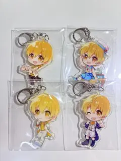 すとぷり　るぅと　アクリルキーホルダー4個セット