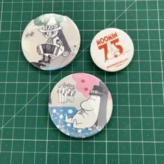 ムーミンキャラクター バッジ 3個セット