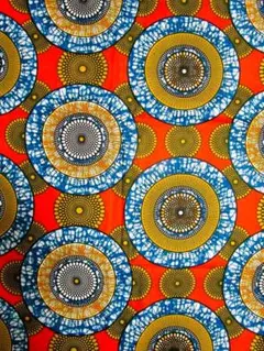 送料込み⑥Ｉアフリカンプリント＊パーニュ＊キテンゲ＊アフリカンバティック