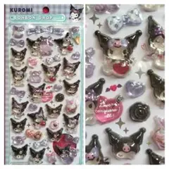 Kuromi ボンボンドロップシール サンリオ クロミ 正規品