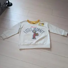 キッズ　トレーナー　おさるのジョージ