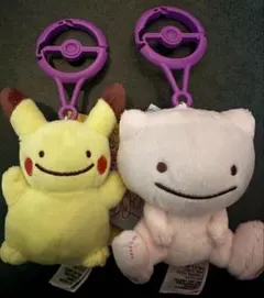 へんしん！メタモン ぬいぐるみ マスコット ぽこあ ポケモン ブルー