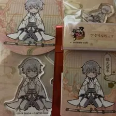 刀剣乱舞　アニメイトカフェ　アニカフェ　鶴丸国永　箔押しカード　アクスタ　ピック
