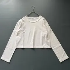23SS ✨ EVERYDAY I LIKE クロップド ロンT 白のサムネイル
