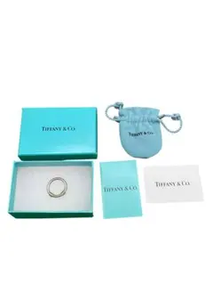 Tiffany バンドウィズ2ワイヤーリング 8〜9号 ティファニー - メルカリ
